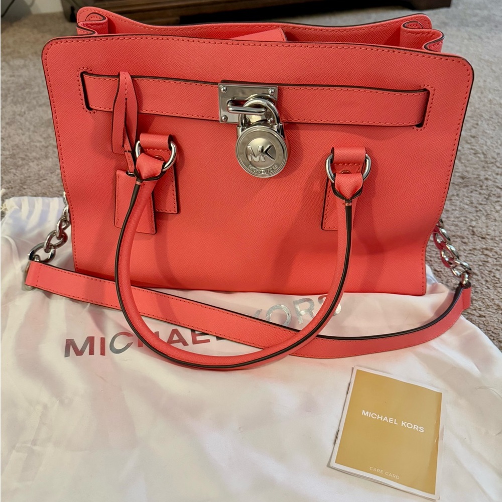 Hamilton medium leather satchel